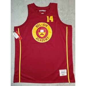 NEW AUTHENTIC HEADGEAR CLASSICS WILL SMITH BEL-AIR ACADEMY Throwback JERSEY 5XL